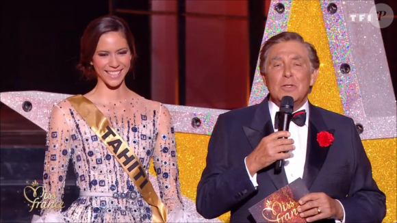 Miss Tahiti : Matahari Bousquet - Élection de Miss France 2020 sur TF1, le 14 décembre 2019.