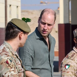 Le prince William, duc de Cambridge, s'est rendu dans le camp militaire "Sheikh Salim Al-Ali National Guard Camp" à Koweït, pour prendre part à un exercice dans le désert, à l'occasion de son voyage officiel au Koweït. Le 3 décembre 2019