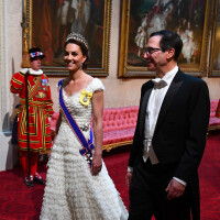 Kate Middleton seule face à Trump à Buckingham: William, Harry et Meghan absents