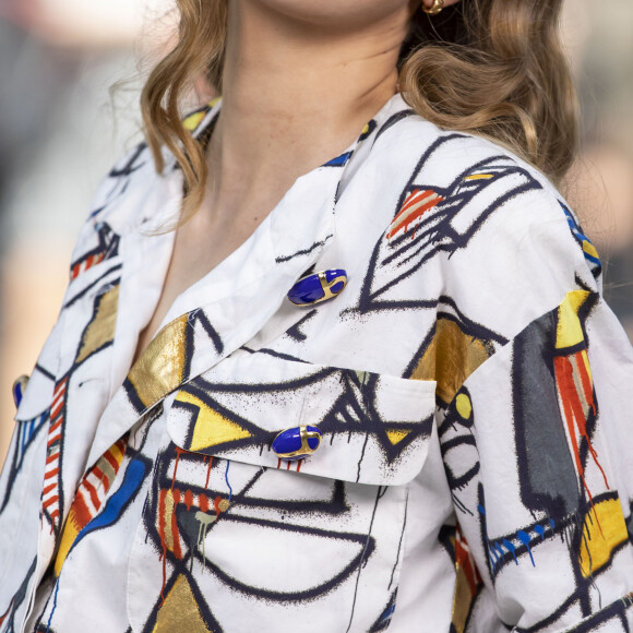 Lily-Rose Depp - Les célébrités au photocall du défilé "Chanel Cruise Collection 2020" au Grand Palais. Paris, le 3 mai 2019. © Olivier Borde/Bestimage