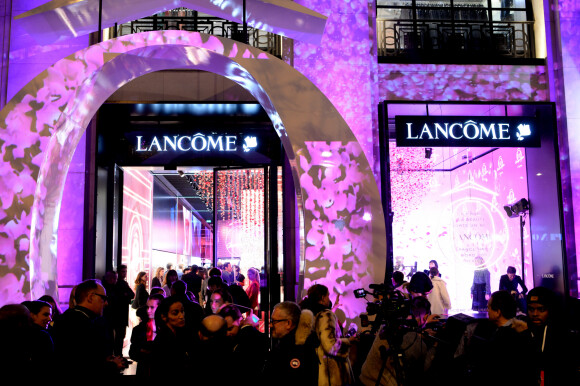 Exclusif - Inauguration de la boutique Lancôme au 52, Avenue des Champs-Elysées à Paris le 4 décembre 2019. © Rachid Bellak/Bestimage