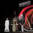 Tilda Swinton, Nabila Kilani et Laurent Weil assistent à la soirée d'hommage au cinéma australien lors du 18ème Festival international du film de Marrakech le 05 décembre 2019 à Marrakech, au Maroc. © Romuald Meigneux/Bestimage