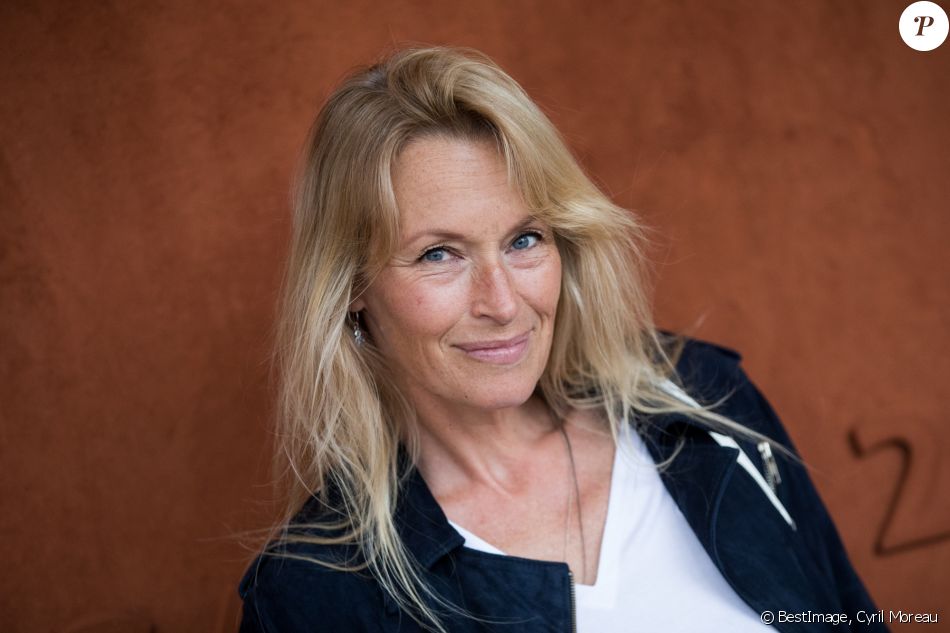 Estelle Lefébure au village des internationaux de France de tennis de
