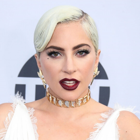 Lady Gaga à la 25ème cérémonie annuelle des "Screen Actors Guild Awards" au Shrine Audritorium à Los Angeles, le 27 janvier 2019.