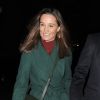 Pippa Middleton et son mari James Matthews se rendent à l'église St-Luke à Londres, le 4 décembre 2019.