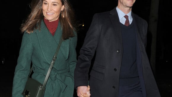 Pippa Middleton de sortie : son élégant manteau est signé... Mango !