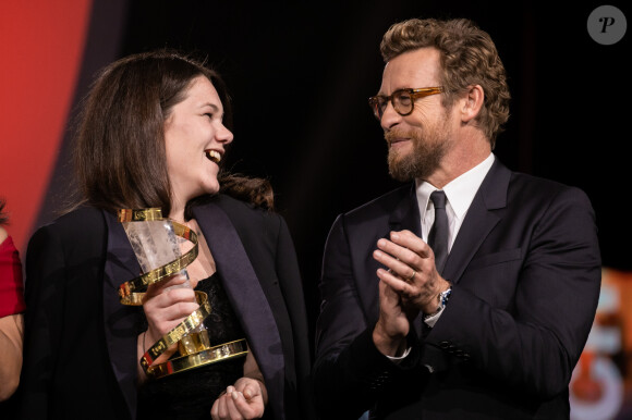 Roxanne Scrimshaw - Prix d'interprétation féminine - Simon Baker - Cérémonie de clôture du 18ème Festival International du Film de Marrakech le 7 décembre 2019. ©Romual Maigneux / Bestimage