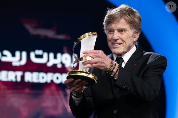 Robert Redford - R.Redford reçoit le prix d'honneur récompensant l'ensemble de sa carrière au 18ème Festival International du Film de Marrakech le 06 décembre 2019. ©Romual Maigneux / Bestimage