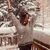 Kelly Helard en vacances à la neige, le 1er décembre 2019, photo Instagram