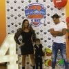 Kelly Helard et Neymar à l'anniversaire de leur fils Lyam, le novembre 2019