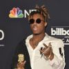 Juice Wrld dans la press room des "2019 Billboards Music Awards" au MGM Grand Garden Arena à Las Vegas, le 1er mai 2019.