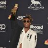 Juice Wrld dans la press room des "2019 Billboards Music Awards" au MGM Grand Garden Arena à Las Vegas, le 1er mai 2019.