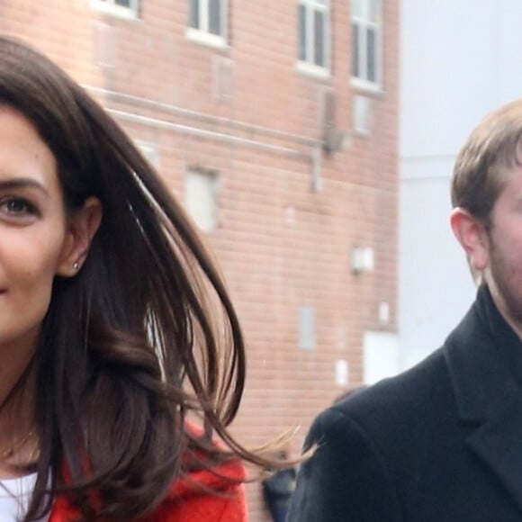 Katie Holmes arrive au déjeuner Through Her Lens dans le quartier de Manhattan à New York, le 4 novembre 2019.