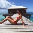 Ophély Mézino, première dauphine de Miss France 2019, divine en bikini, sur Instagram.