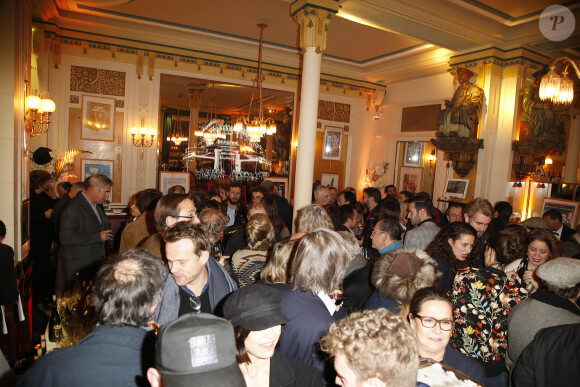 Soirée hommage à Jean-Pierre Mocky "70 ans de cinéma" à la brasserie "Les Deux Magots" à Paris. Le 9 décembre 2019 © Christophe Aubert via Bestimage