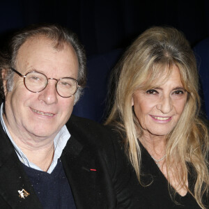 Daniel Russo et sa femme Lucie - Soirée hommage à Jean-Pierre Mocky "70 ans de cinéma" au cinéma "Beau Regard" à Paris, avec la projection du film "La loi de l'albatros". Le 9 décembre 2019 © Christophe Aubert via Bestimage
