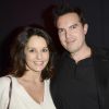  Faustine Bollaert et son mari Maxime Chattam -à la soirée de lancement de la 95ème édition du Prix d'Amérique Opodo à l'Hippodrome de Paris-Vincennes, le 24 novembre 2015