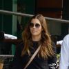 Exclusif - Jessica Biel et son mari Justin Timberlake sont allés diner avec des amis au restaurant Yves dans le quartier de Tribeca à Los Angeles, le 25 août 2019