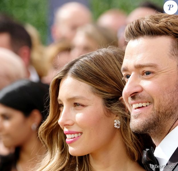 Jessica Biel, Justin Timberlake People au 70ème Primetime Emmy Awards au théâtre Microsoft à Los Angeles le 17 septembre 2018.