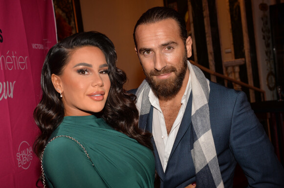 Exclusif - Milla Jasmine et son compagnon Mujdat Saglam - Soirée "Masterclass - Les secrets du métier d'influenceur" à Paris, le 9 décembre 2019. © Veeren/Bestimage