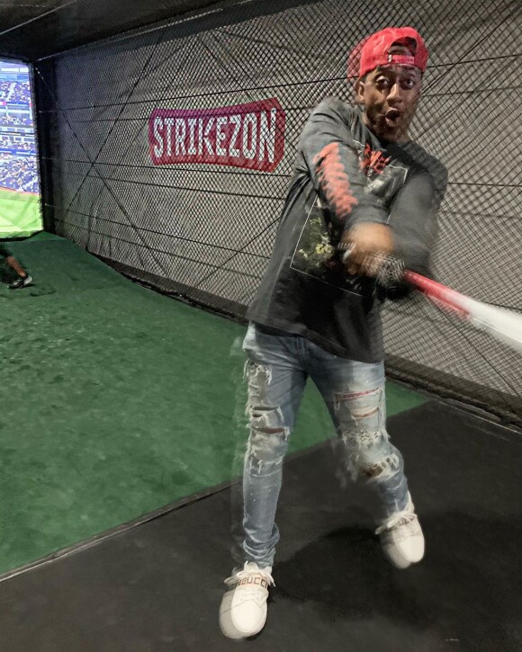 Jaleel White roi du baseball, le 7 octobre 2019, à Los Angeles - photo Instagram