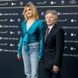 Roman Polanski et sa femme Emmanuelle Seigner - Avant-première du film "Based on a True Story" lors du festival du film de Zurich, le 2 octobre 2017.