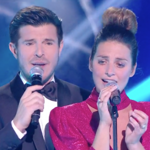 Laetitia Milot sur le plateau de "Danse avec les stars" le 7 novembre 2019.