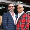 RuPaul et son mari Georges LeBar - RuPaul reçoit son étoile sur le "Walk of Fame" à Los Angeles le 16 mars 2018.