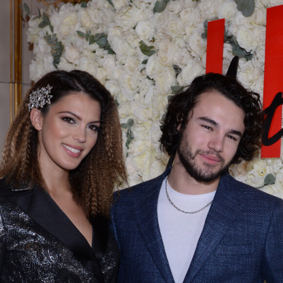 Iris Mittenaere (ambassadrice de la marque Morgan, Miss France 2016 et Miss Univers 2016) et Anthony Colette à la soirée de lancement la nouvelle collection Iris Mittenaere for Morgan (Morgandetoi) à La Maison des Centraliens à Paris le 14 mars 2019. © Rachid Bellak/Bestimage Semi-Exclusive