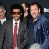 Abel Tesfaye (The Weeknd) et Adam Sandler - Première du film "Uncut Gems" (Netflix) à Los Angeles, le 11 décembre 2019.