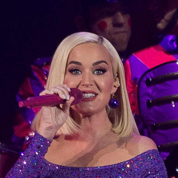 Katy Perry en concert pendant la tournée 'B96 Jingle Bash' à l'Arena Allstate à Chicago, le 7 décembre 2019. © Imagespace via Zuma Wire / Bestimage