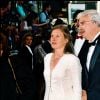 Daniel Toscan du Plantier et sa femme Sophie au Festival de Cannes 1994.