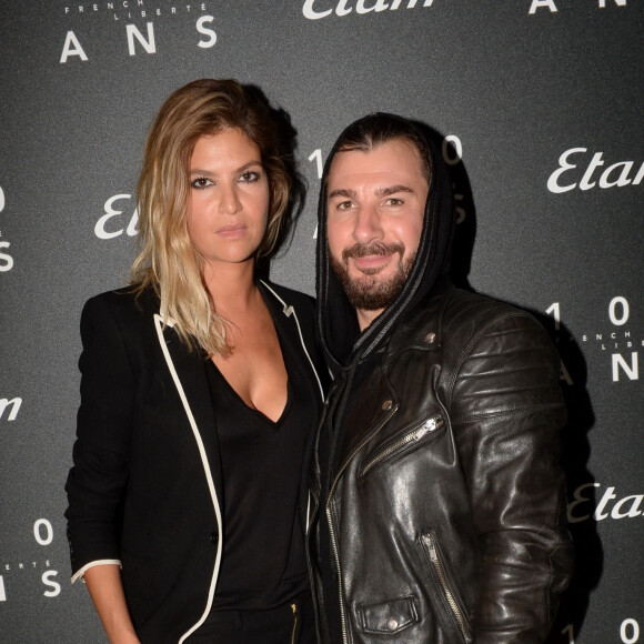 Michaël Youn et sa compagne Isabelle Funaro - Photocall - 9ème édition du "Etam Live Show" (Etam Lingerie) lors de la fashion week à Paris, le 27 septembre 2016. © Rachid Bellak/Bestimage