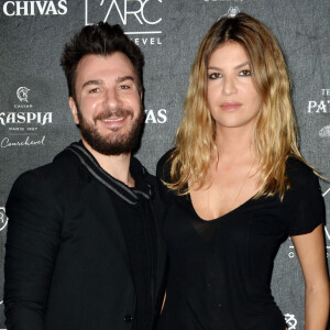 Michaël Youn et sa compagne Isabelle Funaro - Inauguration du Club-Restaurant "L'Arc Courchevel" en association avec le restaurant "Caviar Kaspia Courchevel" au coeur des Trois Vallées à Courchevel, le 17 décembre 2015. ©