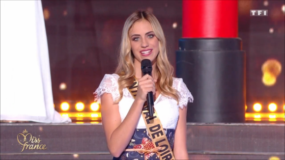 Miss Centre-Val de Loire : Jade Simon-Abadie - Élection de Miss France 2020 sur TF1, le 14 décembre 2019.