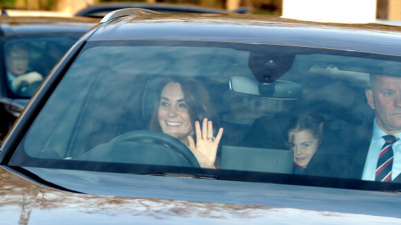 Kate Middleton au volant, Louis en pull de Noël : déjeuner de fête au palais