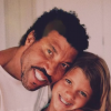 Lionel Richie et sa fille Sofia, enfant. Août 2019.