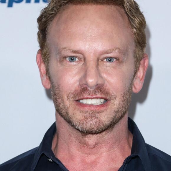 Ian Ziering arrivent au "iHeartRadio Music Festival". Las Vegas. Le 20 septembre 2019.