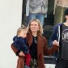 Exclusif - Hilary Duff avec son compagnon Matthew Koma et sa fille Banks à Los Angeles, le 11 décembre 2019