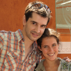 Mathieu Johann et Clémence Castel en juin 2009 à Paris