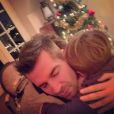 Mathieu Johann et ses enfants, sur Instagram le 25 décembre 2019.