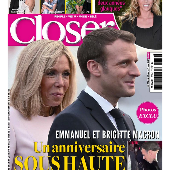 Couverture du nouveau magazine Closer en kiosques vendredi 27 décembre 2019