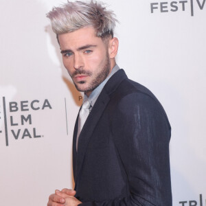 Zac Efron lors de l'avant-première du film 'Extremely Wicked, Shockingly Evil and Vile' pendant le Tribeca Film Festival à New York, le 2 mai 2019.