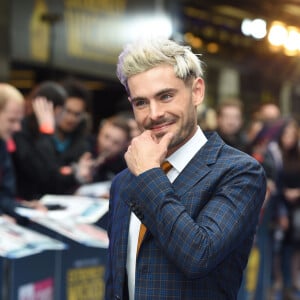 Zac Efron à la première de "Extremely Wicked, Shockingly Evil and Vile" au cinéma Curzon à Londres, le 24 avril 2019.