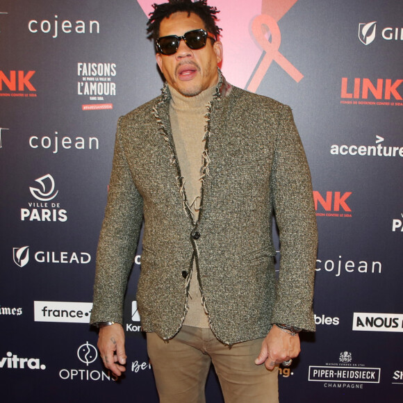 Joeystarr lors du gala de charité le grand bal "ParAmour' à l'hôtel de ville de Paris, France, le 14 février 2019. L'ensemble des bénéfices récoltés lors de la soirée seront reversés à la lutte contre le sida. © Denis Guignebourg/Bestimage