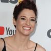 Chyler Leigh au photocall de la soirée GLSEN Respect awards à l'hôtel Regent Beverly Wilshire de Los Angeles le 20 octobre 2017. © CPA / Bestimage