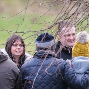 Kate Middleton et le prince William - Service religieux de l'église Sainte-Marie-Madeleine à Sandringham, Norfolk, Royaume Uni, le 5 janvier 2020.