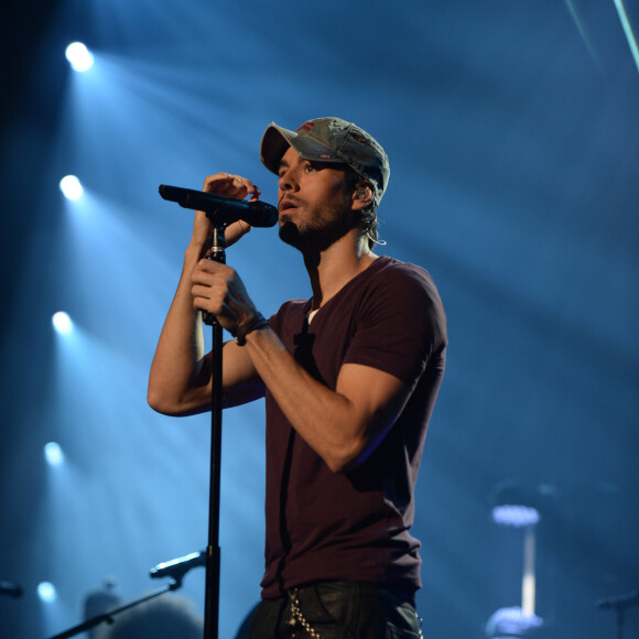 Concert de Enrique Iglesias lors du festival "iHeartRadio Fiesta Latina" à Miami le 5 novembre 2016.