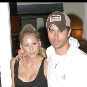 Anna Kournikova et Enrique Iglesias à Miami en 2009.