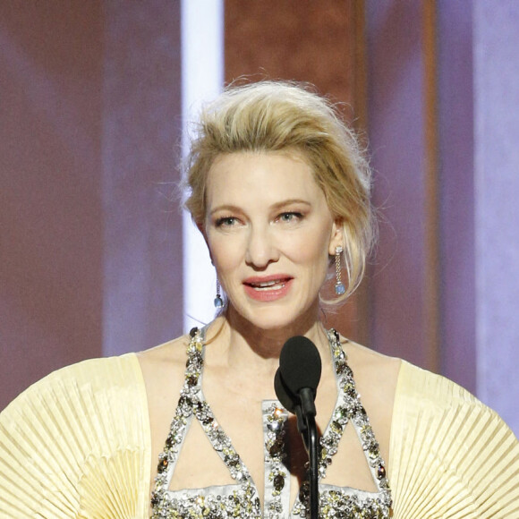 Cate Blanchett assiste à la 77ème cérémonie annuelle des Golden Globe Awards au Beverly Hilton Hotel à Los Angeles, le 5 janvier 2020.